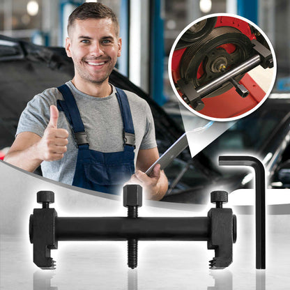 🎉 2026 Sale — Over 25600 Sold! 🔧Heavy-Duty Adjustable Crankshaft Pulley Removal Tool｜Universal Automotive Engine Puller ✨