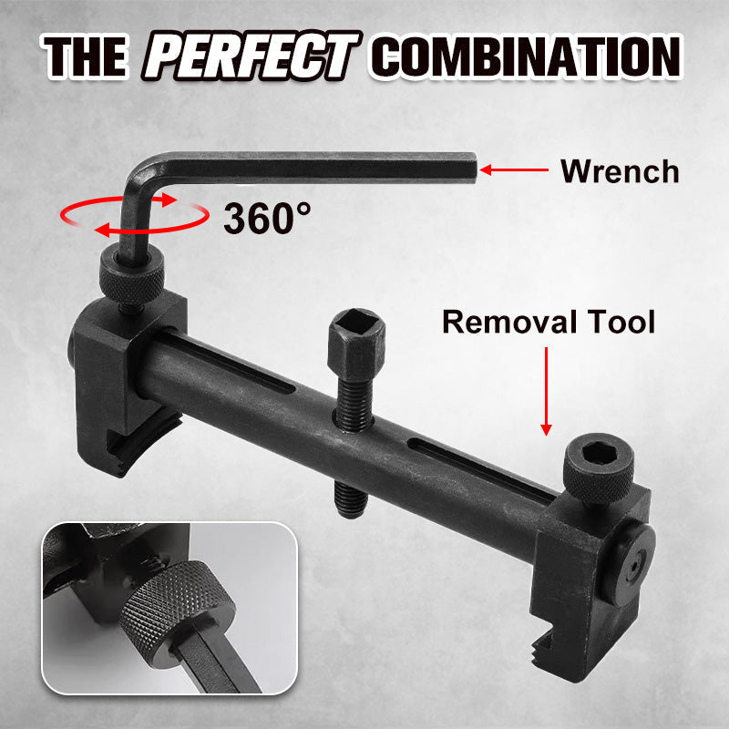 🎉 2026 Sale — Over 25600 Sold! 🔧Heavy-Duty Adjustable Crankshaft Pulley Removal Tool｜Universal Automotive Engine Puller ✨