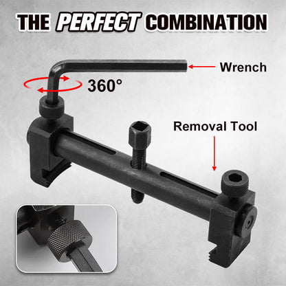 🎉 2026 Sale — Over 25600 Sold! 🔧Heavy-Duty Adjustable Crankshaft Pulley Removal Tool｜Universal Automotive Engine Puller ✨