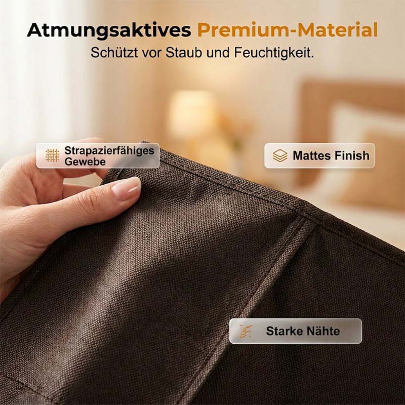 👗 Easy-Assembly Fabric Wardrobe – Non-Woven Cover, Hanging Rail & Shelves. 50% Off Today. Free Returns