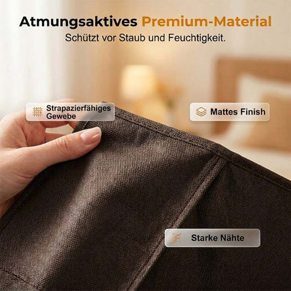 👗 Easy-Assembly Fabric Wardrobe – Non-Woven Cover, Hanging Rail & Shelves. 50% Off Today. Free Returns