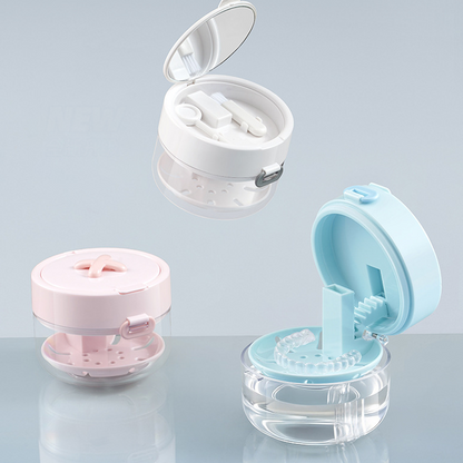 🔥 All-in-One Retainer Storage Case