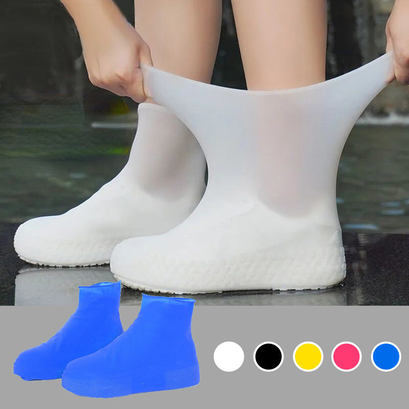 ⏰Waterproof Rain Shoe Cover – Non-slip sole & easy on/off – Reusable, perfect for wet weather or muddy walks – fits most shoes, keeps feet dry🌧️