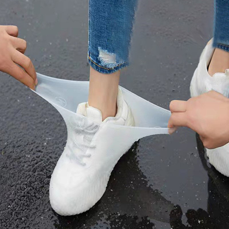 ⏰Waterproof Rain Shoe Cover – Non-slip sole & easy on/off – Reusable, perfect for wet weather or muddy walks – fits most shoes, keeps feet dry🌧️