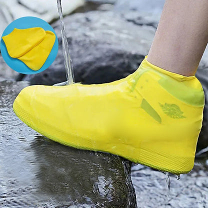 ⏰Waterproof Rain Shoe Cover – Non-slip sole & easy on/off – Reusable, perfect for wet weather or muddy walks – fits most shoes, keeps feet dry🌧️