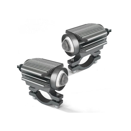 🏍️ 50% OFF NOW! ⏰ Universal Motorcycle LED Spotlight – Dual color auxiliary driving light – White/amber, waterproof & easy mount – boosts visibility in fog, rain or night rides 🌙