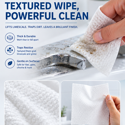 Multi-function Bathroom Descaling Cleaning Wipes