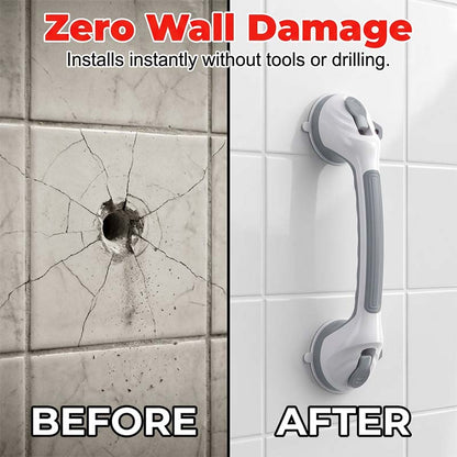 🚿 🛁 Suction Grab Bar – No drilling, high-strength & washable ✨
