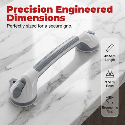 🚿 🛁 Suction Grab Bar – No drilling, high-strength & washable ✨