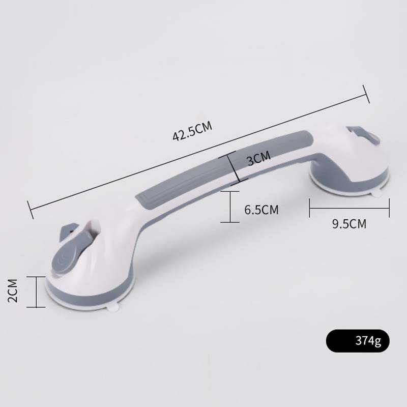🚿 🛁 Suction Grab Bar – No drilling, high-strength & washable ✨