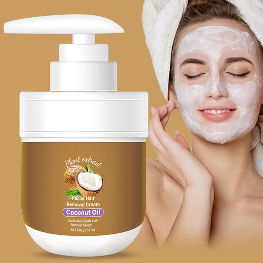 🎁Coconut Facial Hair Removal Cream
