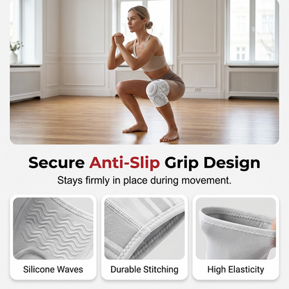 Smart Knee Brace with Adjustable Compression Knob