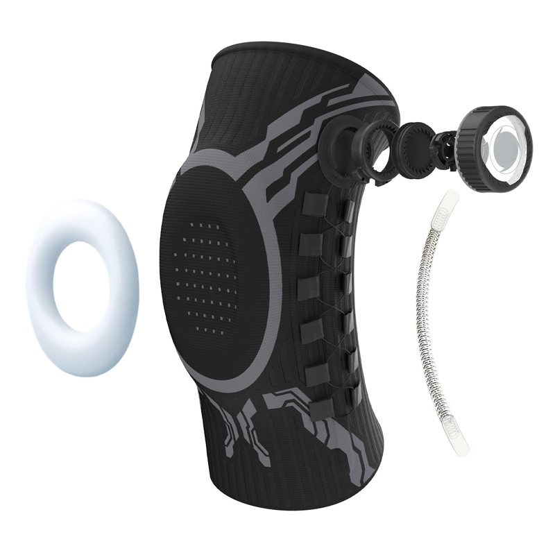 Smart Knee Brace with Adjustable Compression Knob