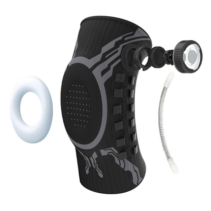 Smart Knee Brace with Adjustable Compression Knob