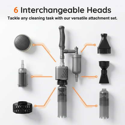 Effortless Cleaning Electric Aquarium Vacuum