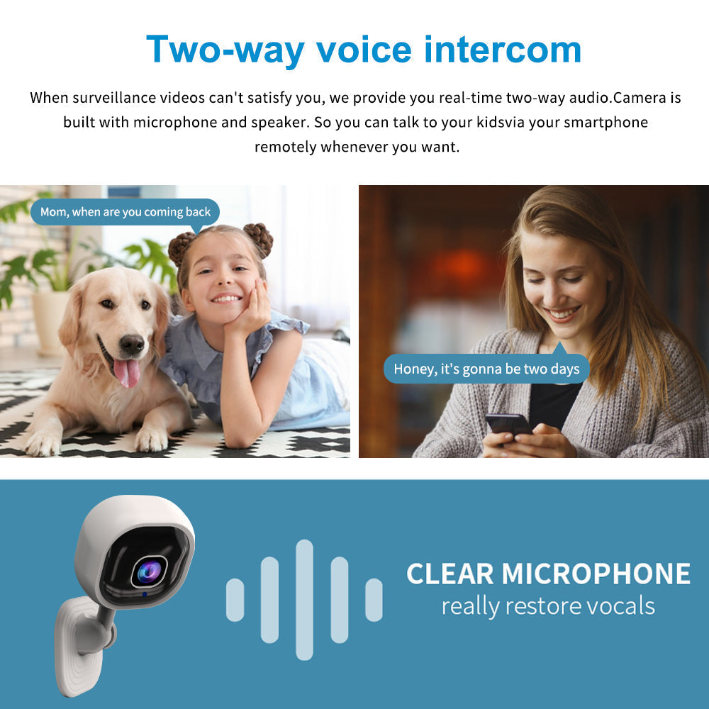 🥳2026 HOT SALE🥳💞50K+ SOLD!📹🔒 50% OFF! Wireless Smart HD Security Camera – 360° rotation, night vision & 2‑way audio. Keep an eye on your home, anytime! 🏠✨