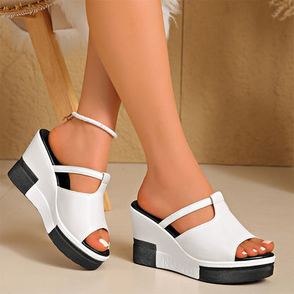 Women's Elegant Platform Wedge Sandals