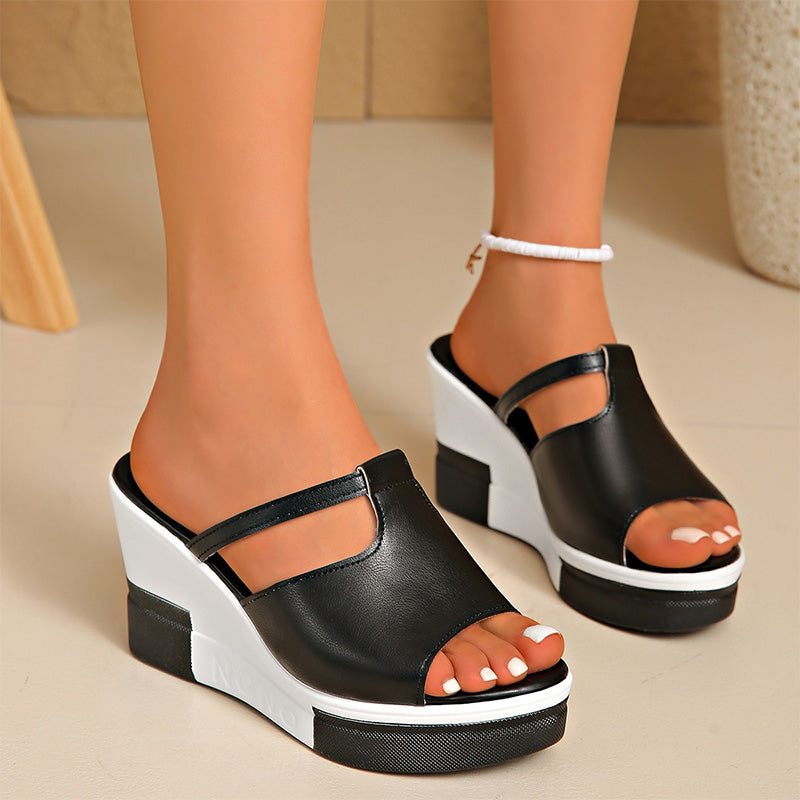 Women's Elegant Platform Wedge Sandals