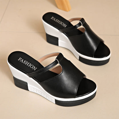 Women's Elegant Platform Wedge Sandals