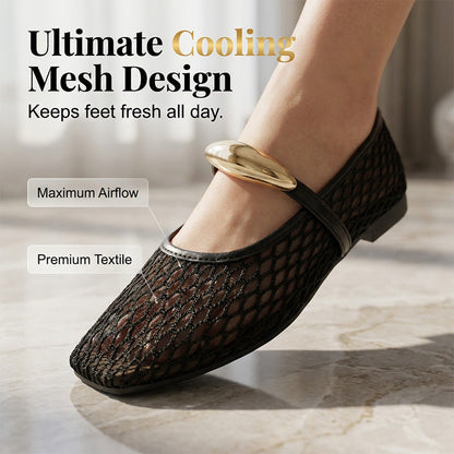 Women's Elegant Hollow-Out Breathable Flats