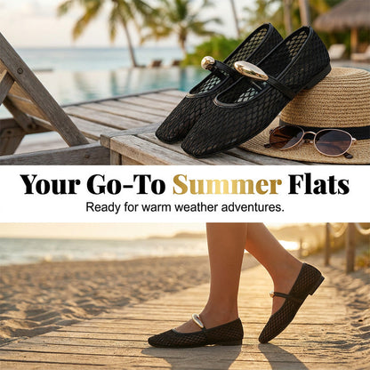 Women's Elegant Hollow-Out Breathable Flats
