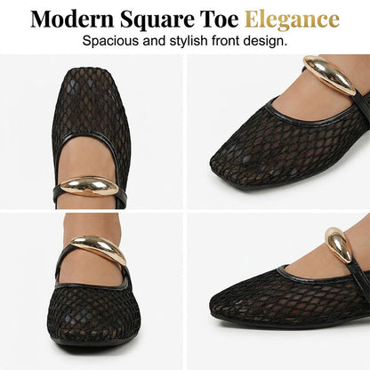 Women's Elegant Hollow-Out Breathable Flats