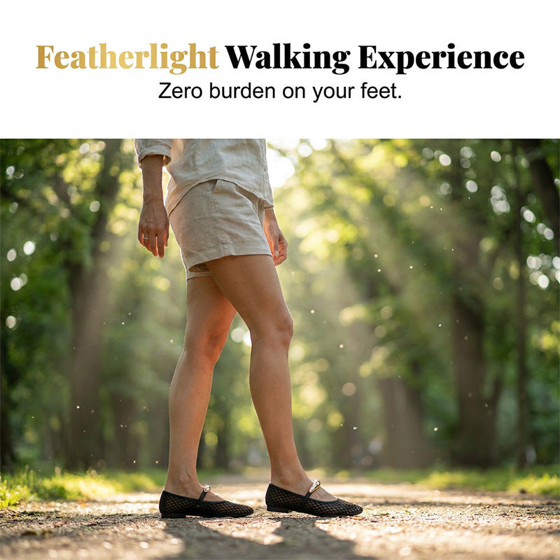 Women's Elegant Hollow-Out Breathable Flats