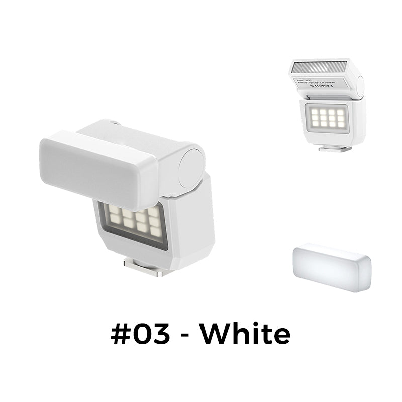 Pocket-Sized Rechargeable Camera Flash