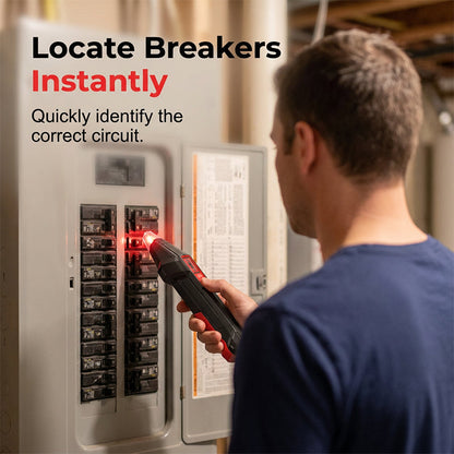 Digital Circuit Breaker Finder and Outlet Tester Kit