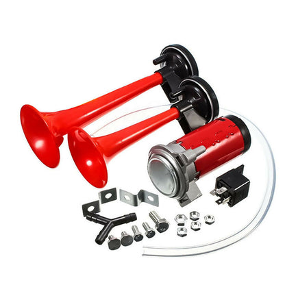 Universal Dual Trumpet Air Horn Kit