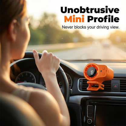 Hands-Free Personal Cooling Fan with LED Display