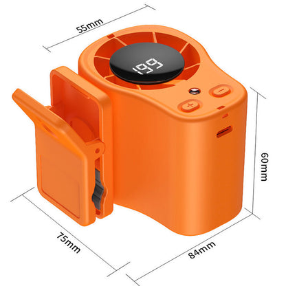 Hands-Free Personal Cooling Fan with LED Display