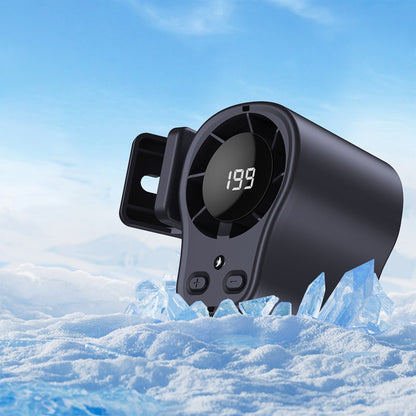 Hands-Free Personal Cooling Fan with LED Display