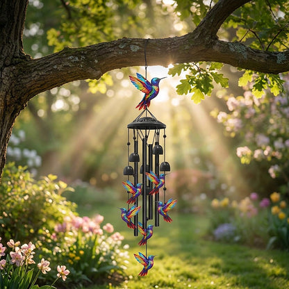 Vintage Metal Memorial Wind Chimes for Garden
