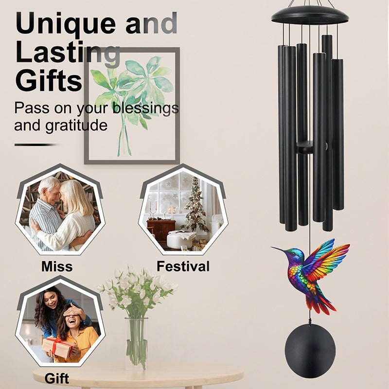 Vintage Metal Memorial Wind Chimes for Garden