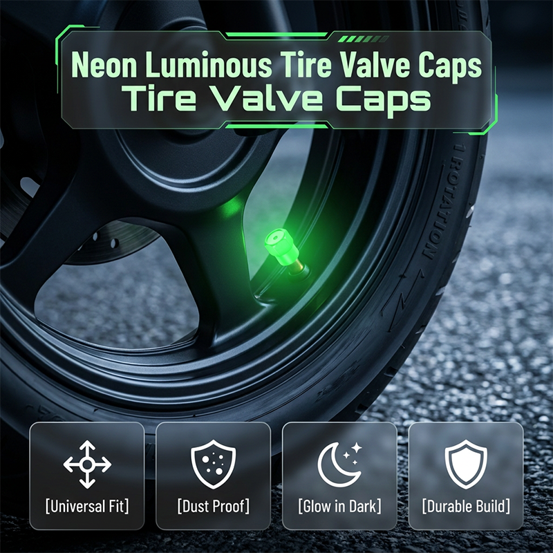 Universal Luminous Tire Valve Caps