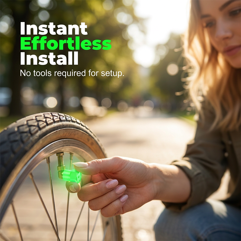 Universal Luminous Tire Valve Caps