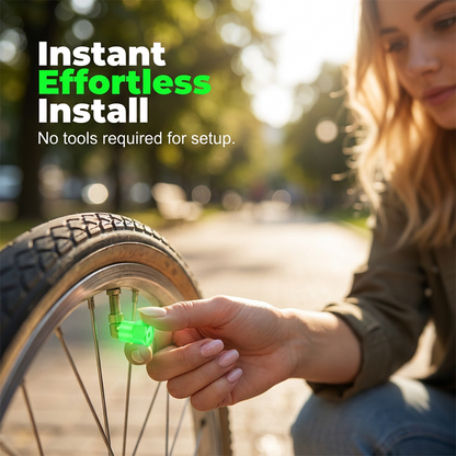 Universal Luminous Tire Valve Caps
