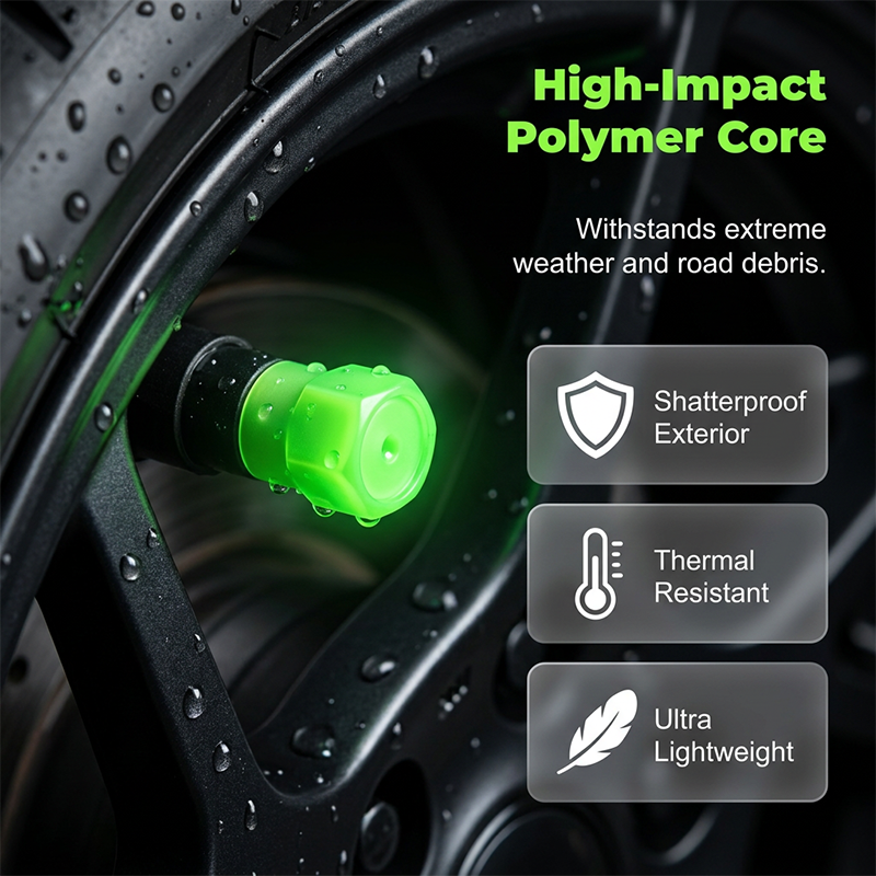 Universal Luminous Tire Valve Caps