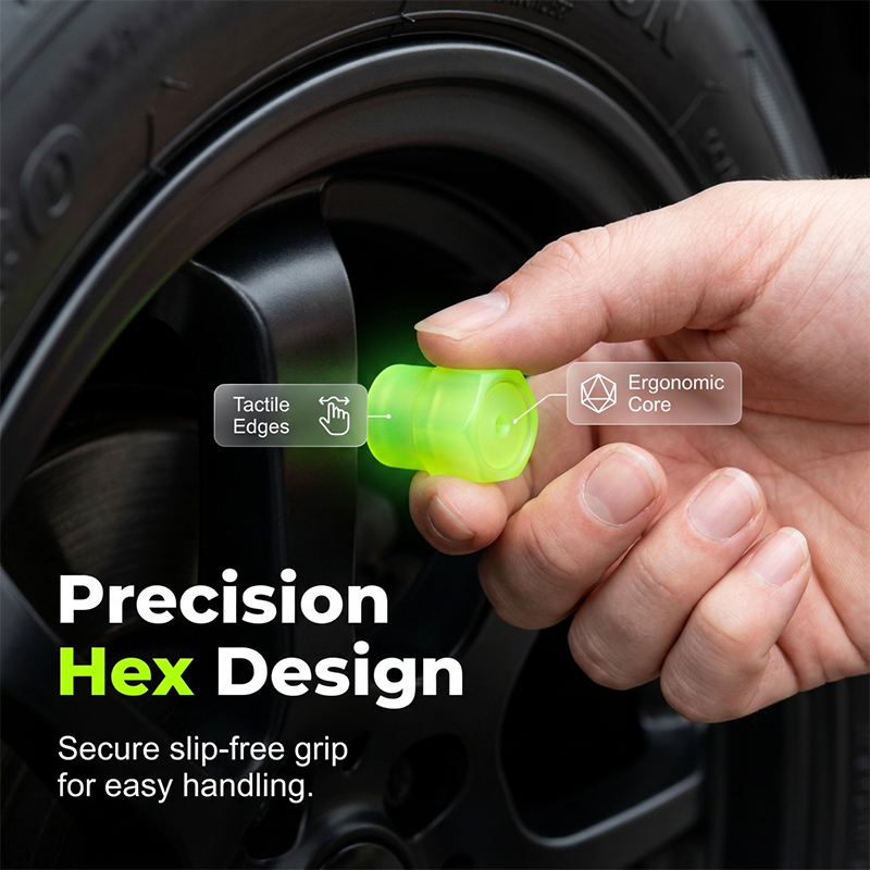 Universal Luminous Tire Valve Caps