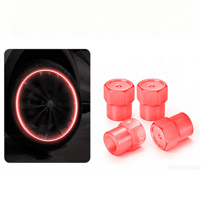 Universal Luminous Tire Valve Caps