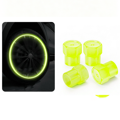 Universal Luminous Tire Valve Caps