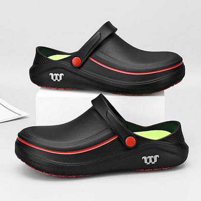 📢!Waterproof & Oil-Proof Safety Shoes with Cushioned Sole