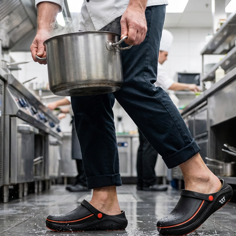 📢!Waterproof & Oil-Proof Safety Shoes with Cushioned Sole