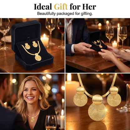 Modern Chic Necklace & Earring Set