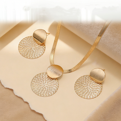 Modern Chic Necklace & Earring Set