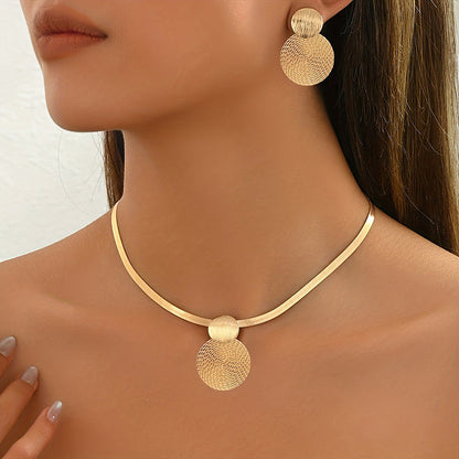 Modern Chic Necklace & Earring Set