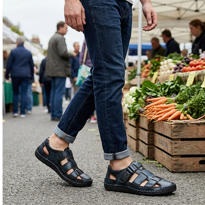 🌊 Breathable Outdoor Sandals for Men — Dry Fast, Grip Well, Explore Everywhere