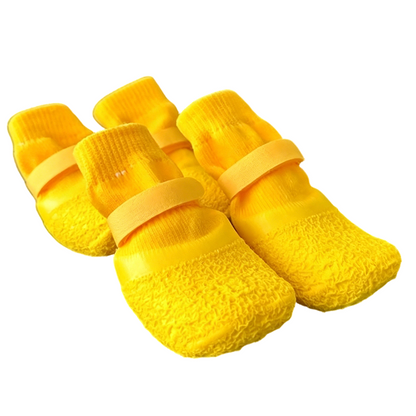 🥳2026 HOT SALE🥳💞50K+ SOLD!🐶🛡️ 50% OFF! Anti‑Slip Waterproof Pet Shoes – Rubber sole, adjustable strap. Protects paws from rain, mud & sharp ground. 👟✨