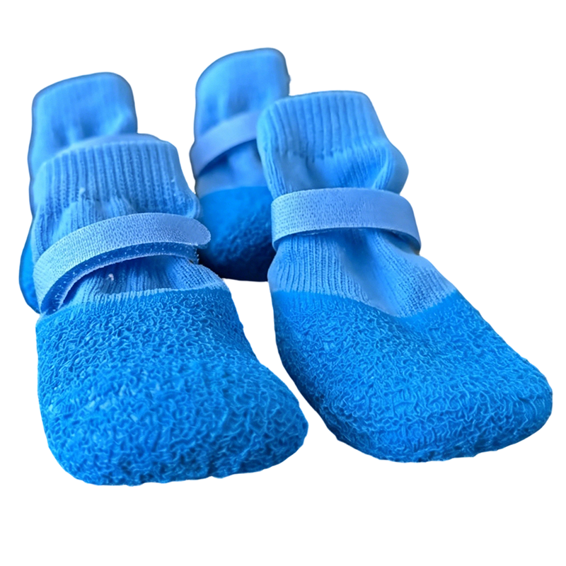 🥳2026 HOT SALE🥳💞50K+ SOLD!🐶🛡️ 50% OFF! Anti‑Slip Waterproof Pet Shoes – Rubber sole, adjustable strap. Protects paws from rain, mud & sharp ground. 👟✨